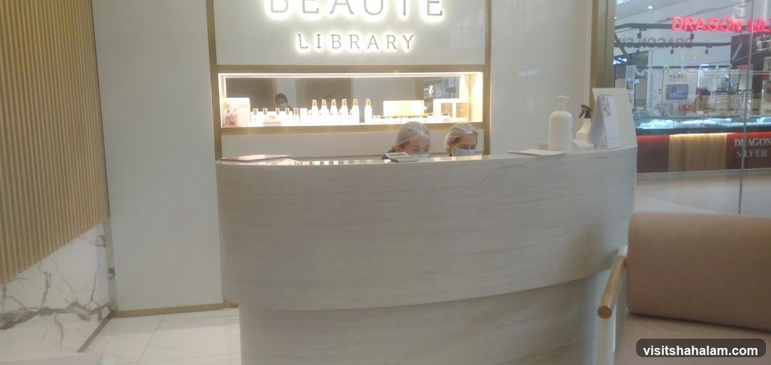 Beauty Library Counter
