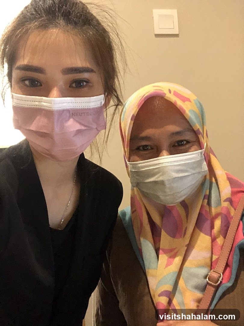 Two Women Wearing Face Masks