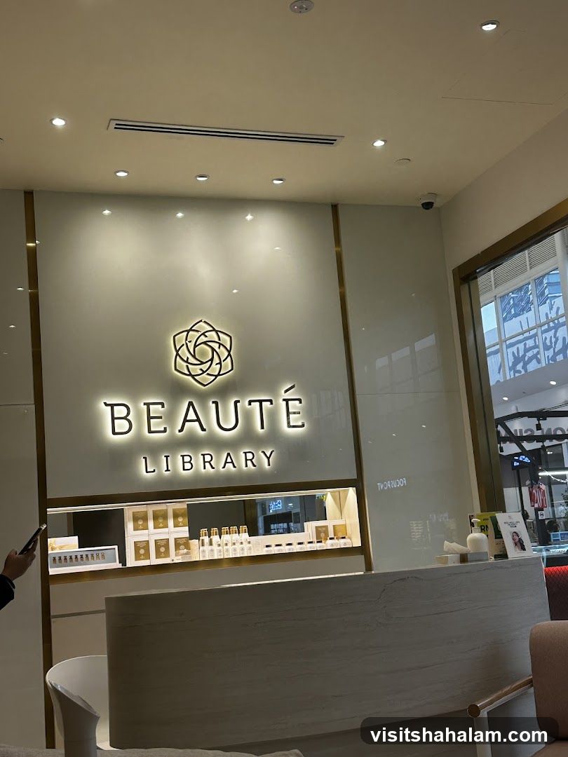 Beauté Library Interior
