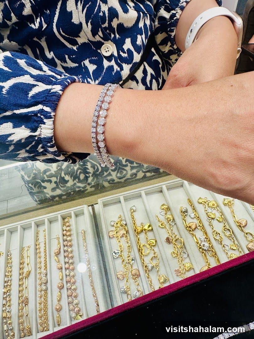 Diamond Bracelets and Gold Chains