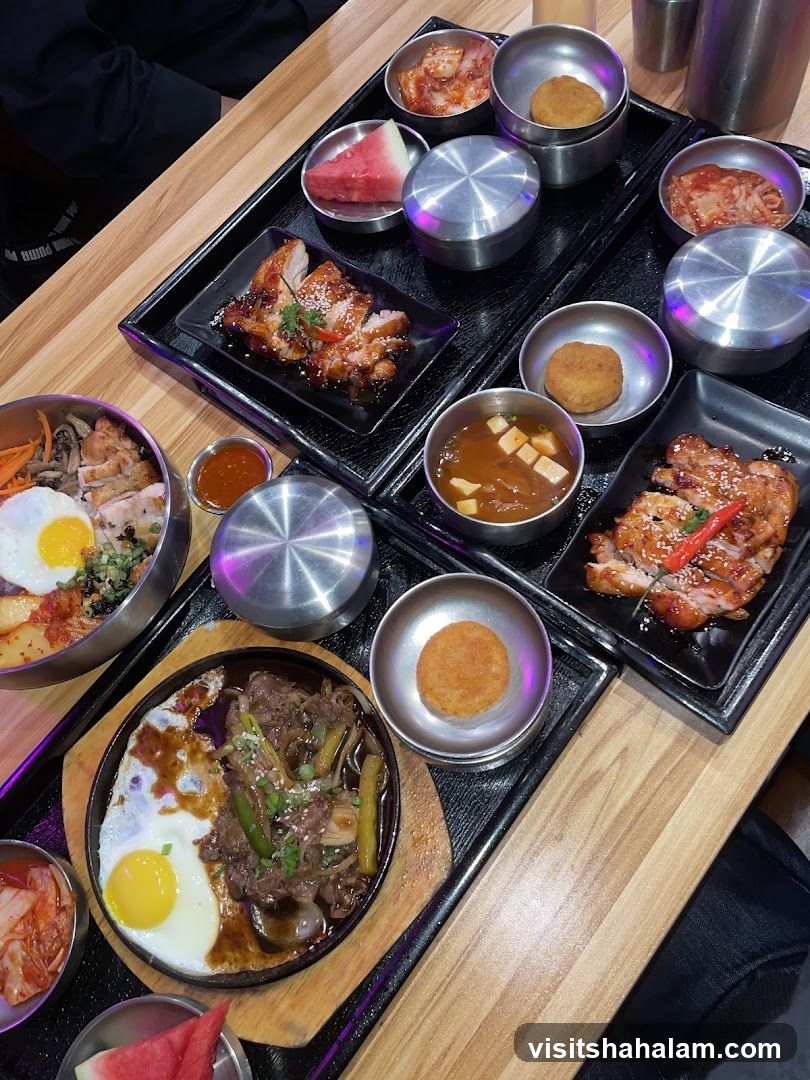 Korean Food Platter