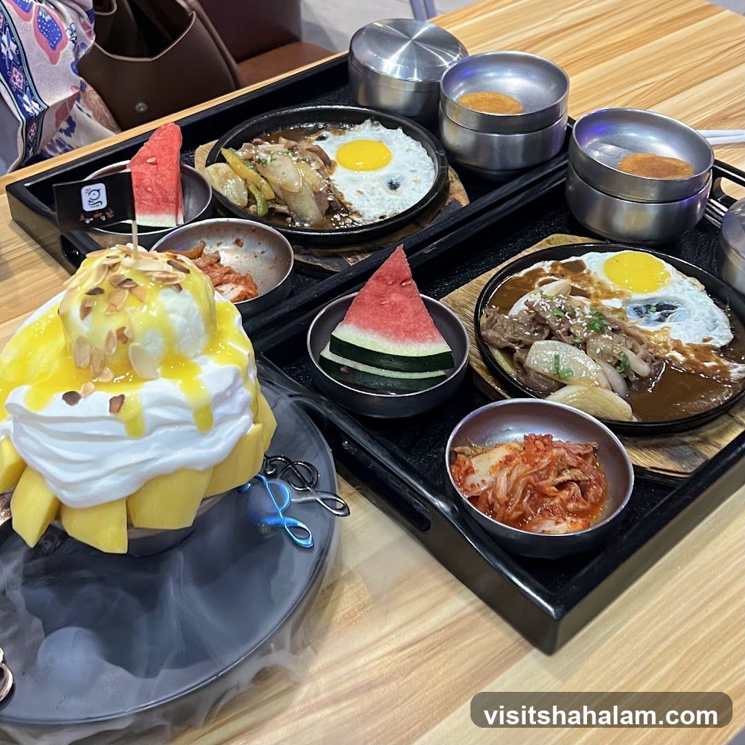 Korean Food Platter