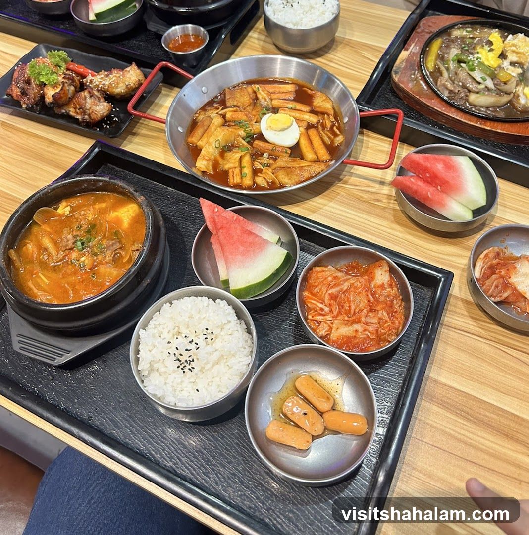 Korean Food Platter