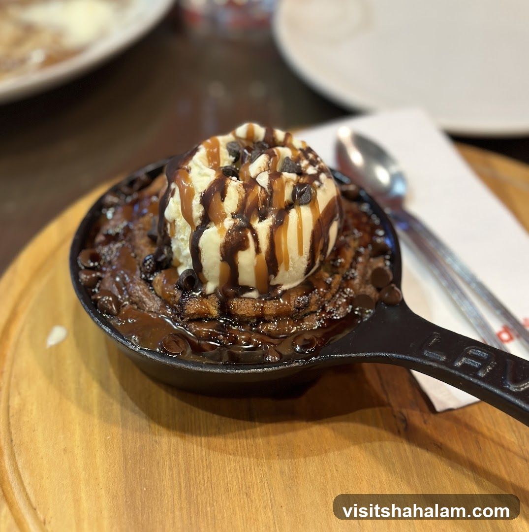 Skillet Cookie Sundae