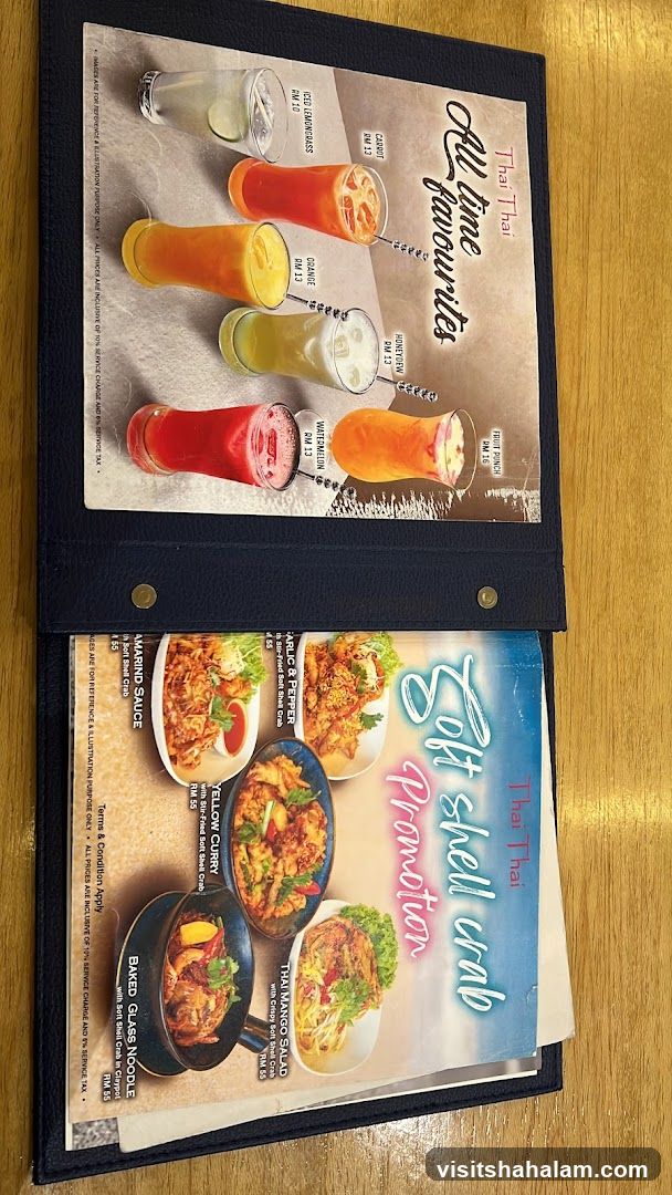 Thai Thai All Time Favourites & Soft Shell Crab Promotion