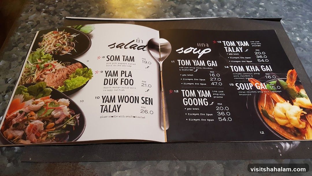 Salad and Soup Menu
