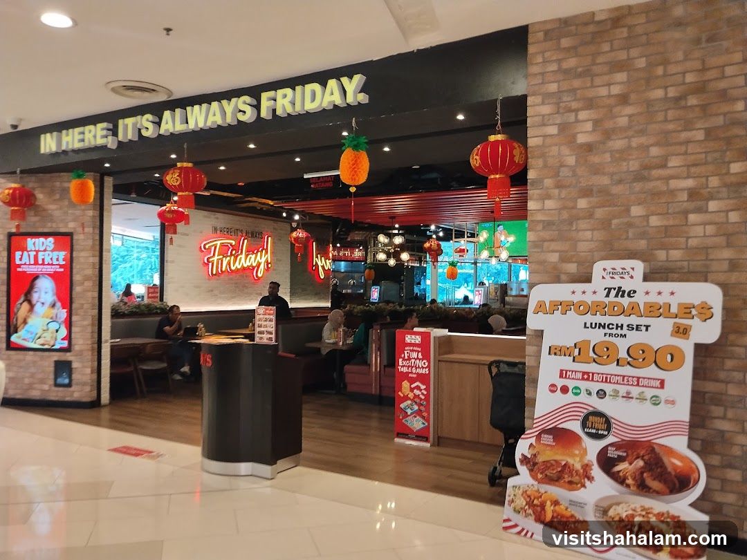 TGI Fridays Restaurant Entrance