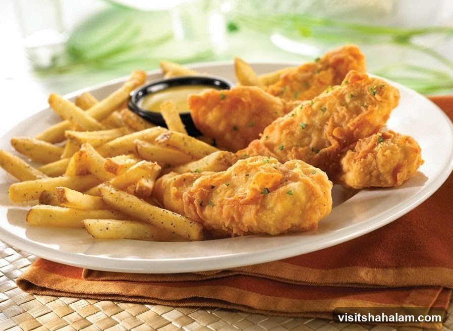 Chicken Tenders and Fries