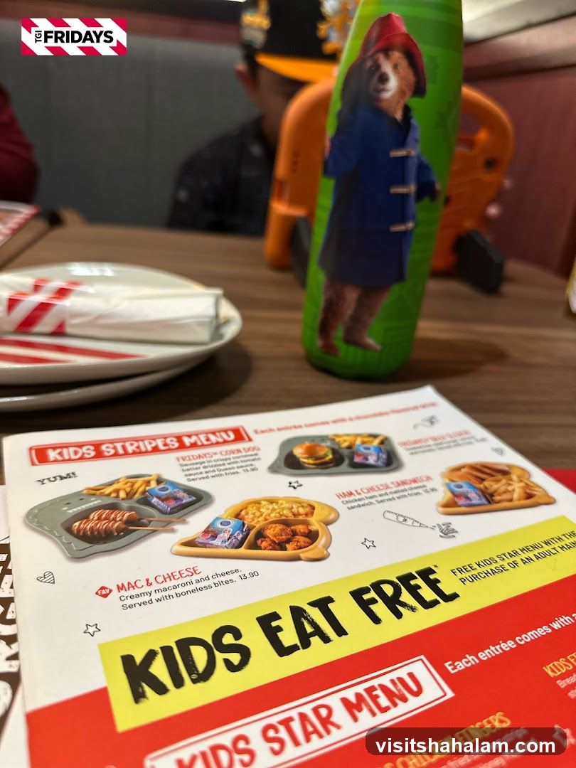 Kids Star Menu