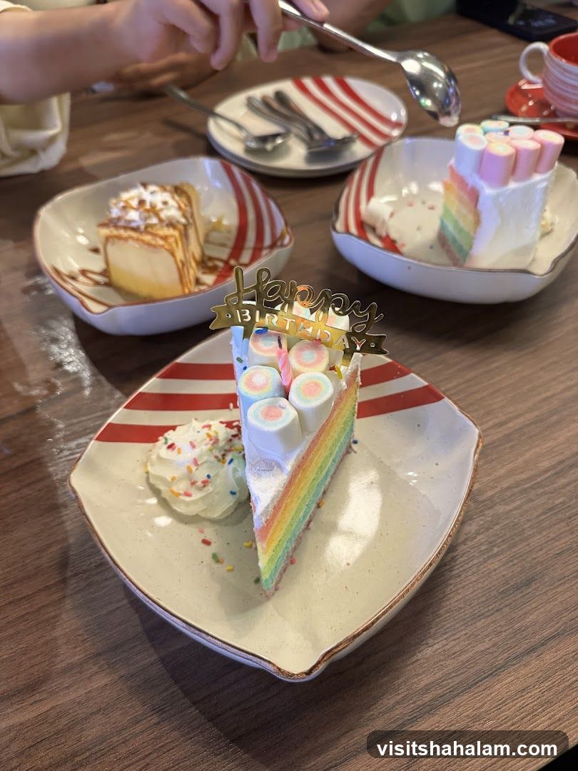 Birthday Cake Slices