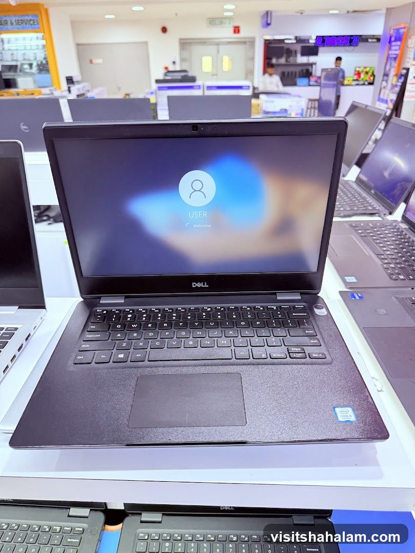 Dell Laptop Login Screen