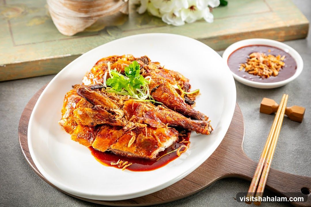 Roasted Duck with Sauce