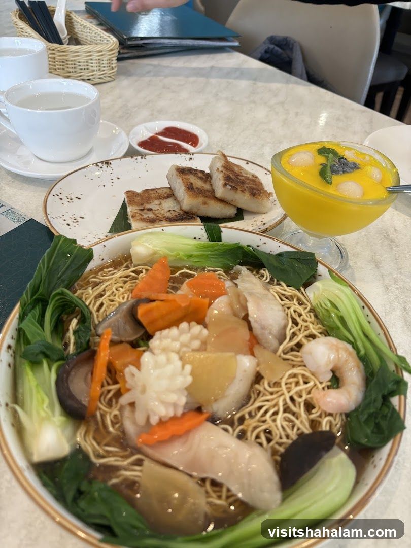 Table with Food and Drinks