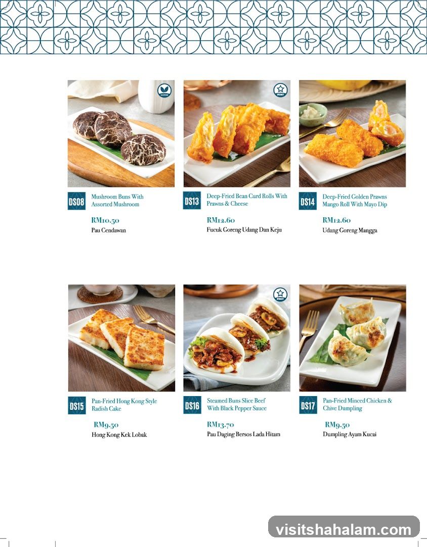 Menu Items