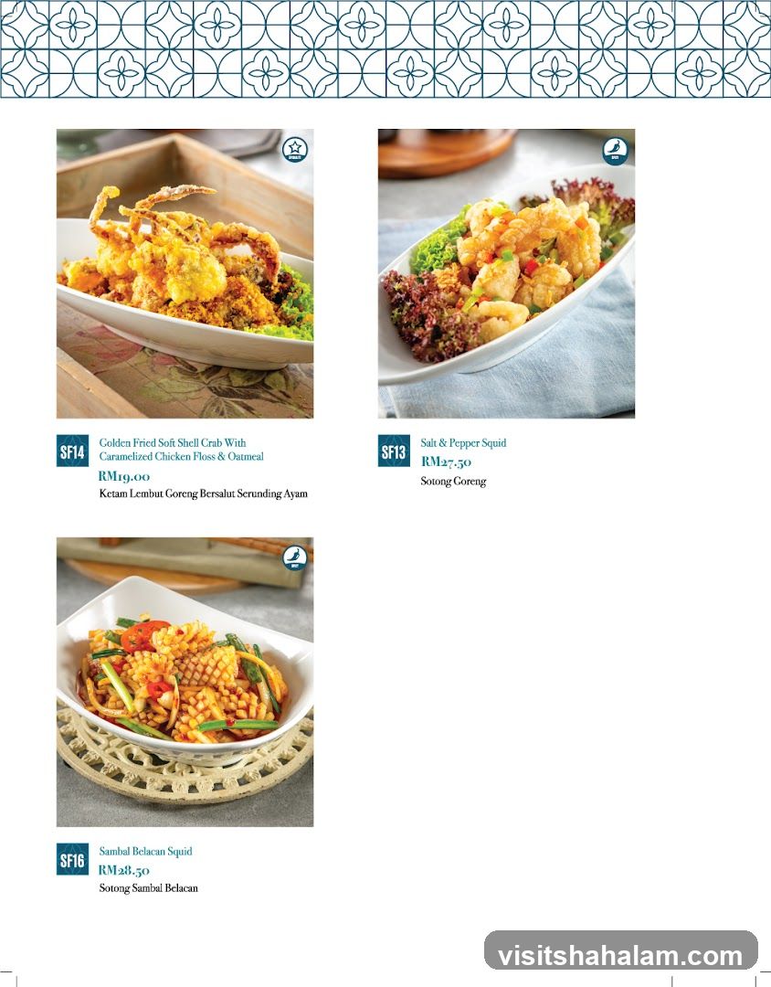 Menu Items