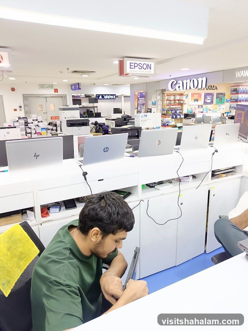 Electronics Store Display