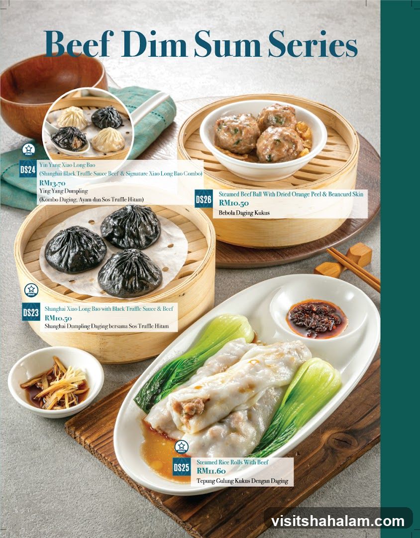 Beef Dim Sum Series