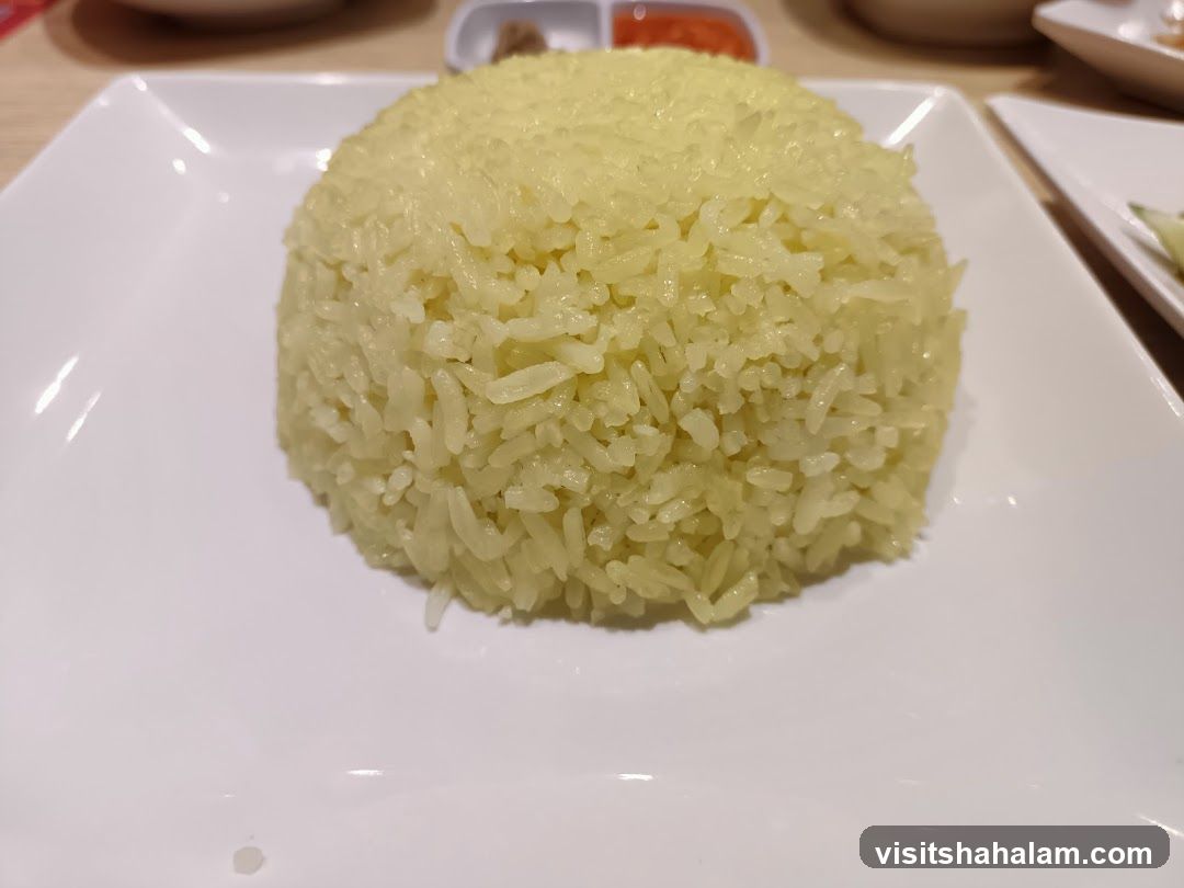 Hainanese Chicken Rice