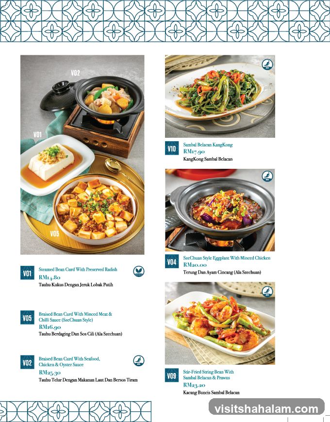 Menu Items