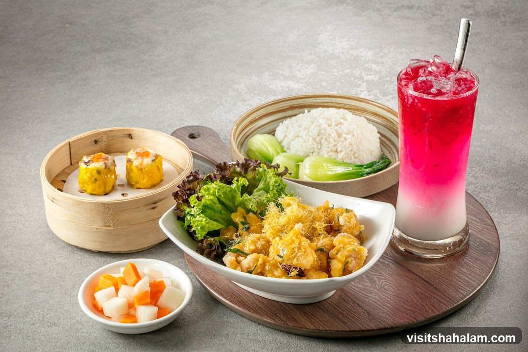 Dim Sum Meal with Drink