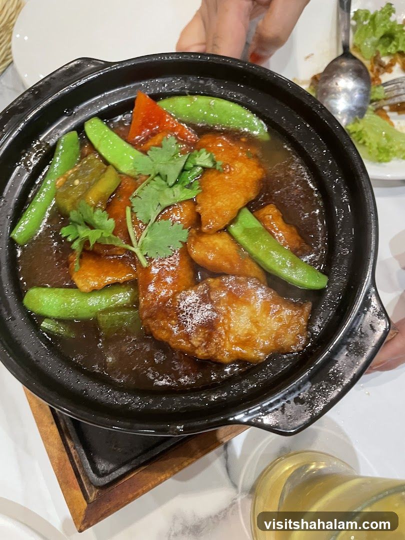 Fish with Snow Peas