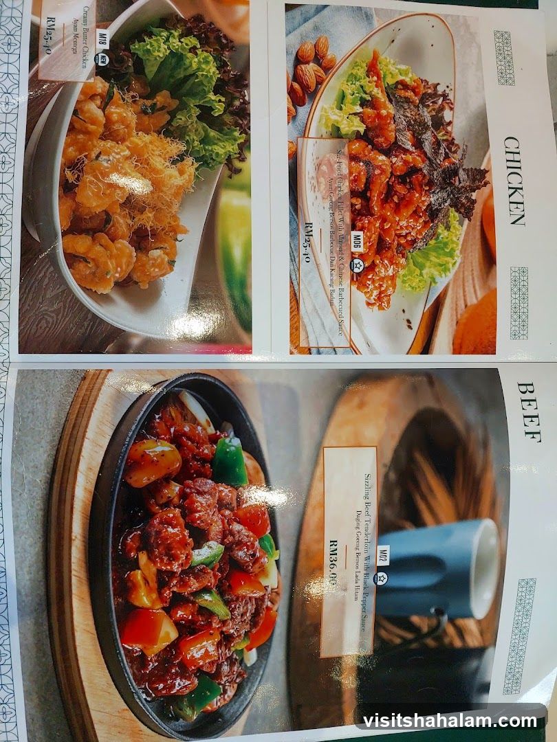 Menu Items