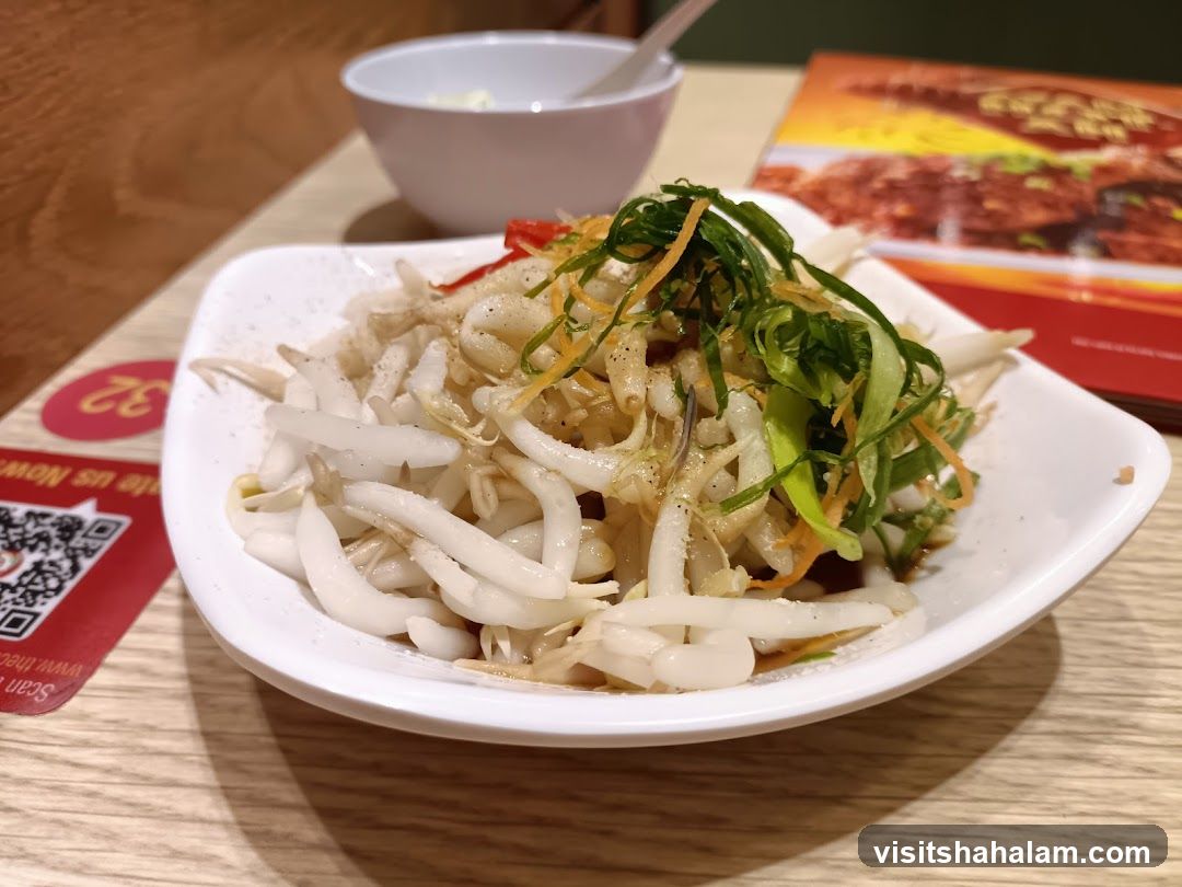Appetizer with Garnish