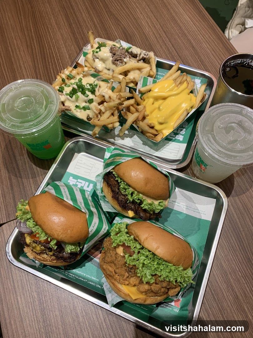 Burgers and Fries