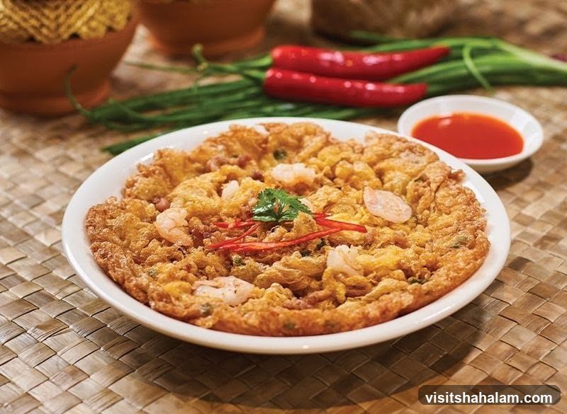 Omelet with Shrimp