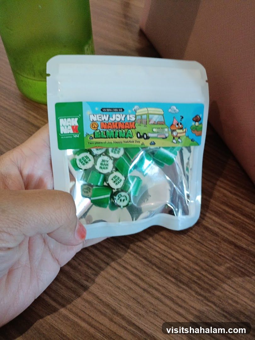 Bag of Nak Nak candies