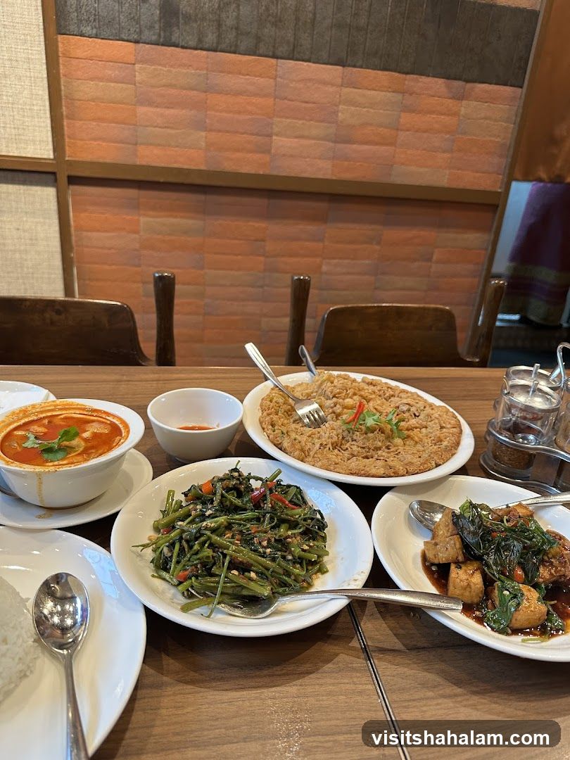 Thai Food Spread