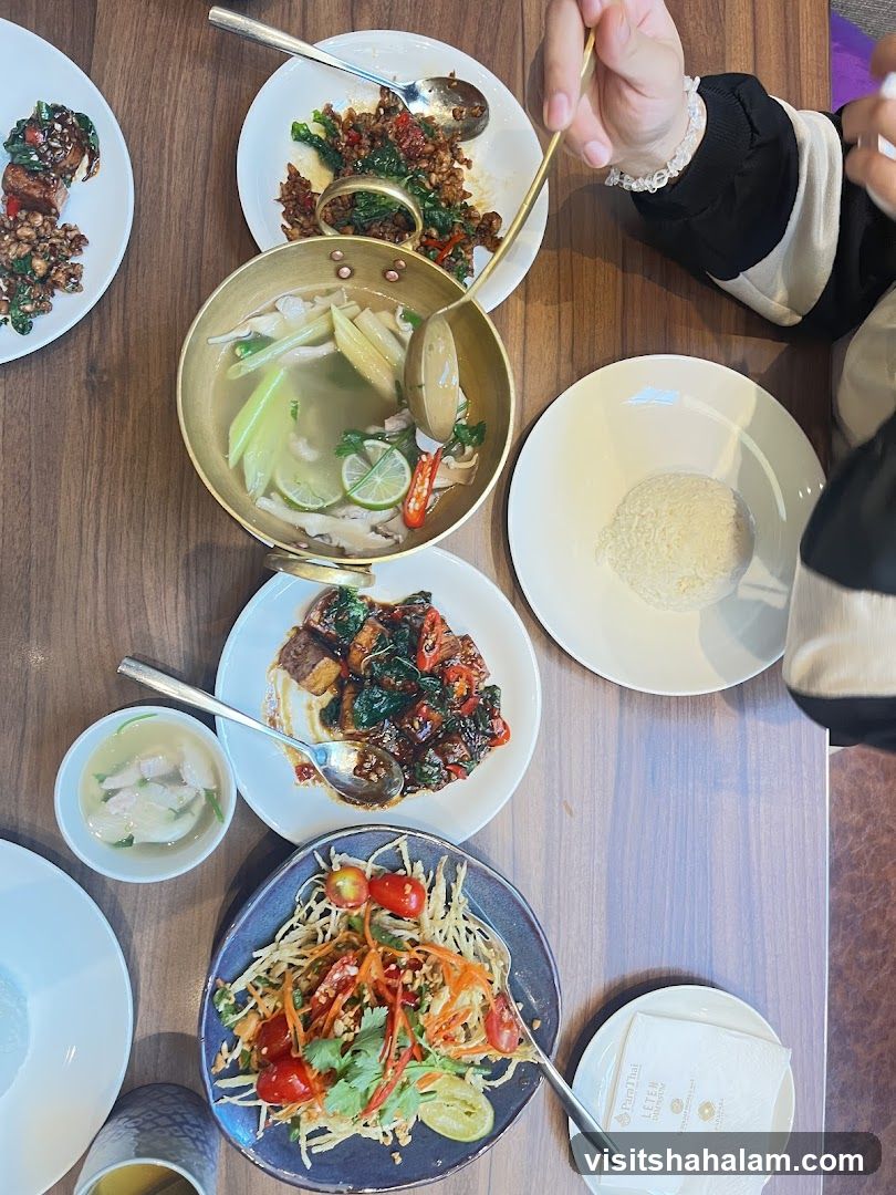 Thai Food Spread