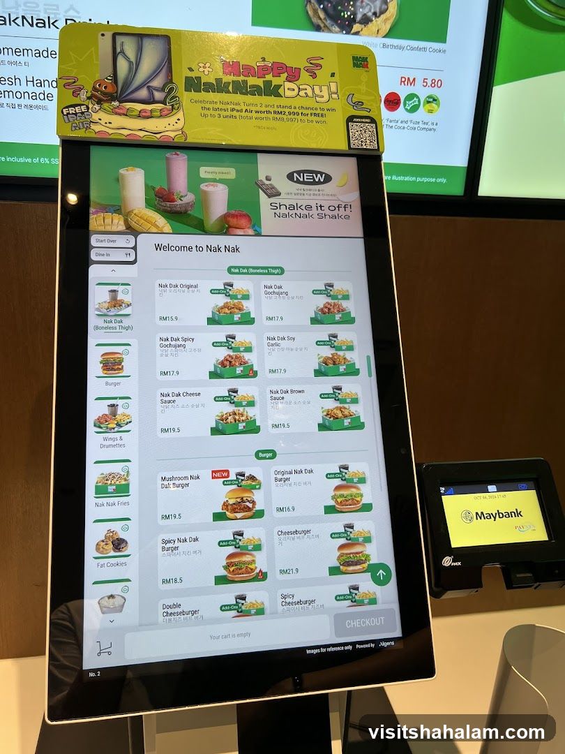 Nak Nak Menu