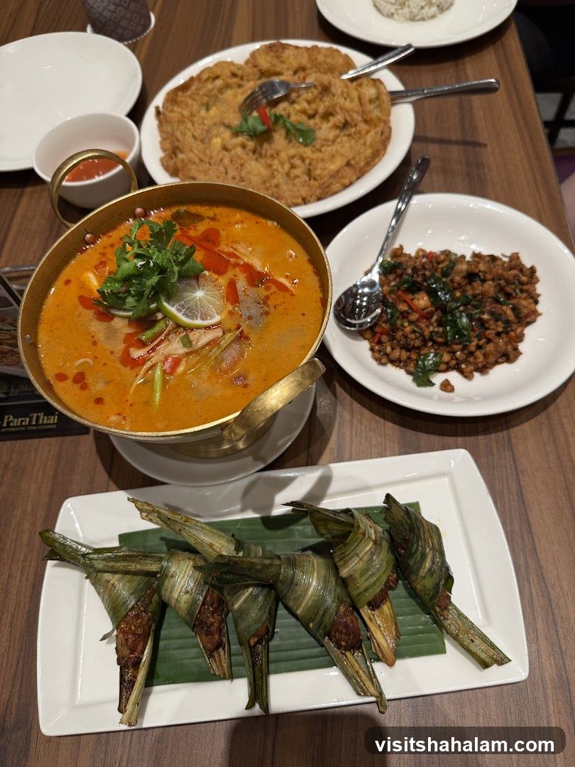 Thai Food Spread