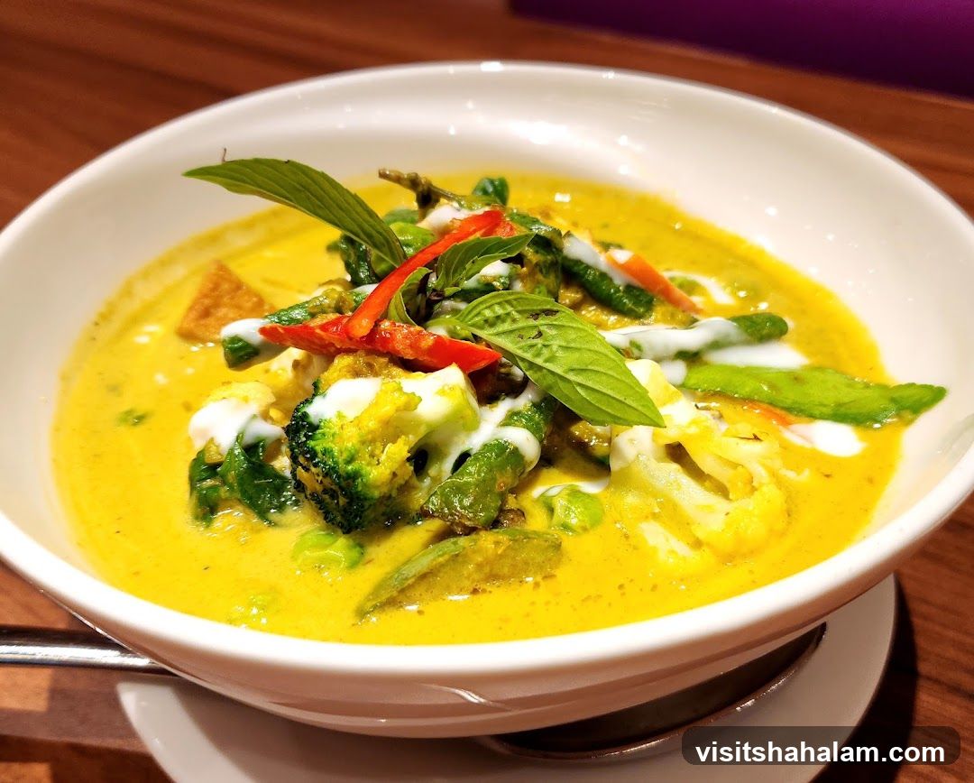 Green Curry with Vegetables