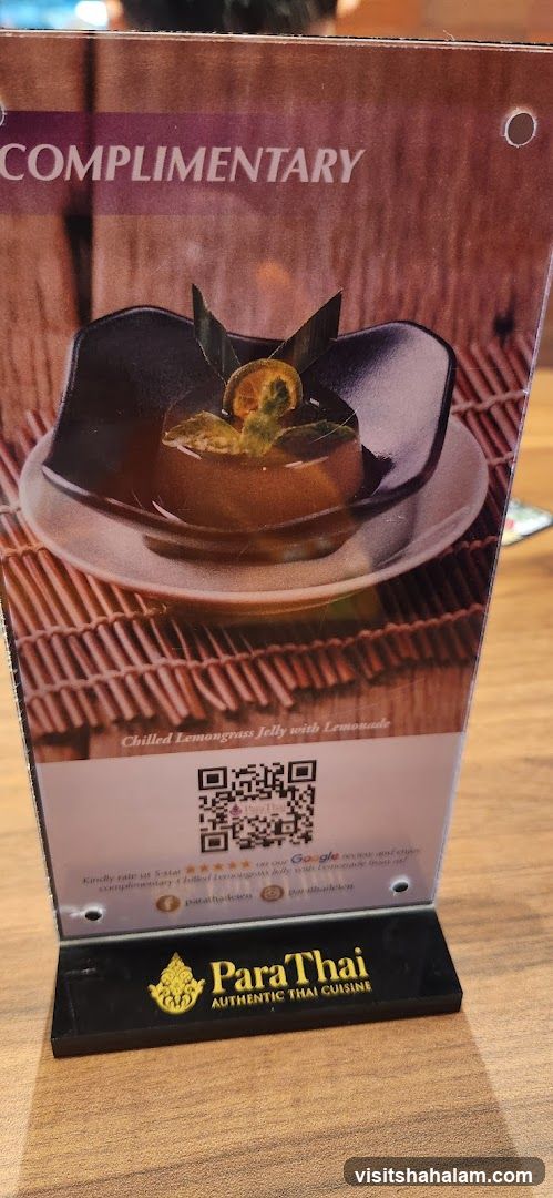 Complimentary Chilled Lemongrass Jelly