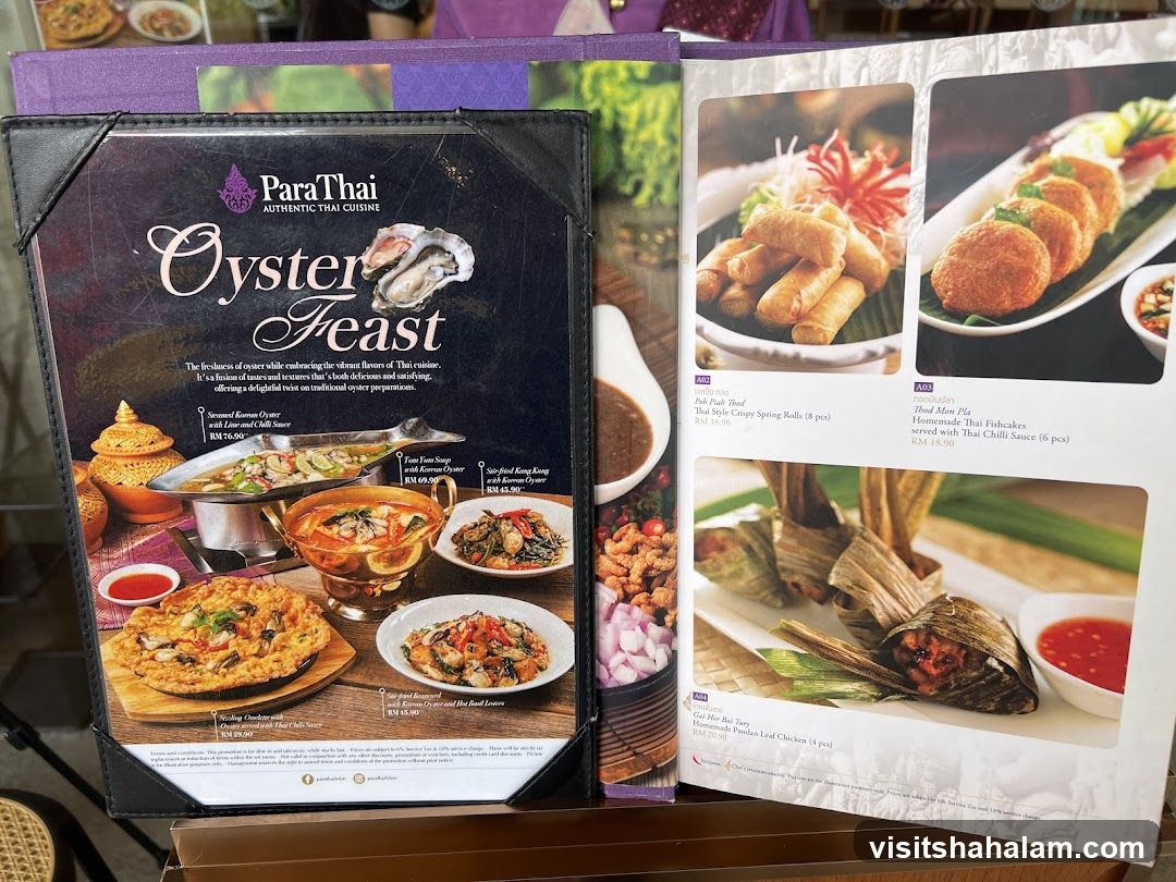 Para Thai Oyster Feast