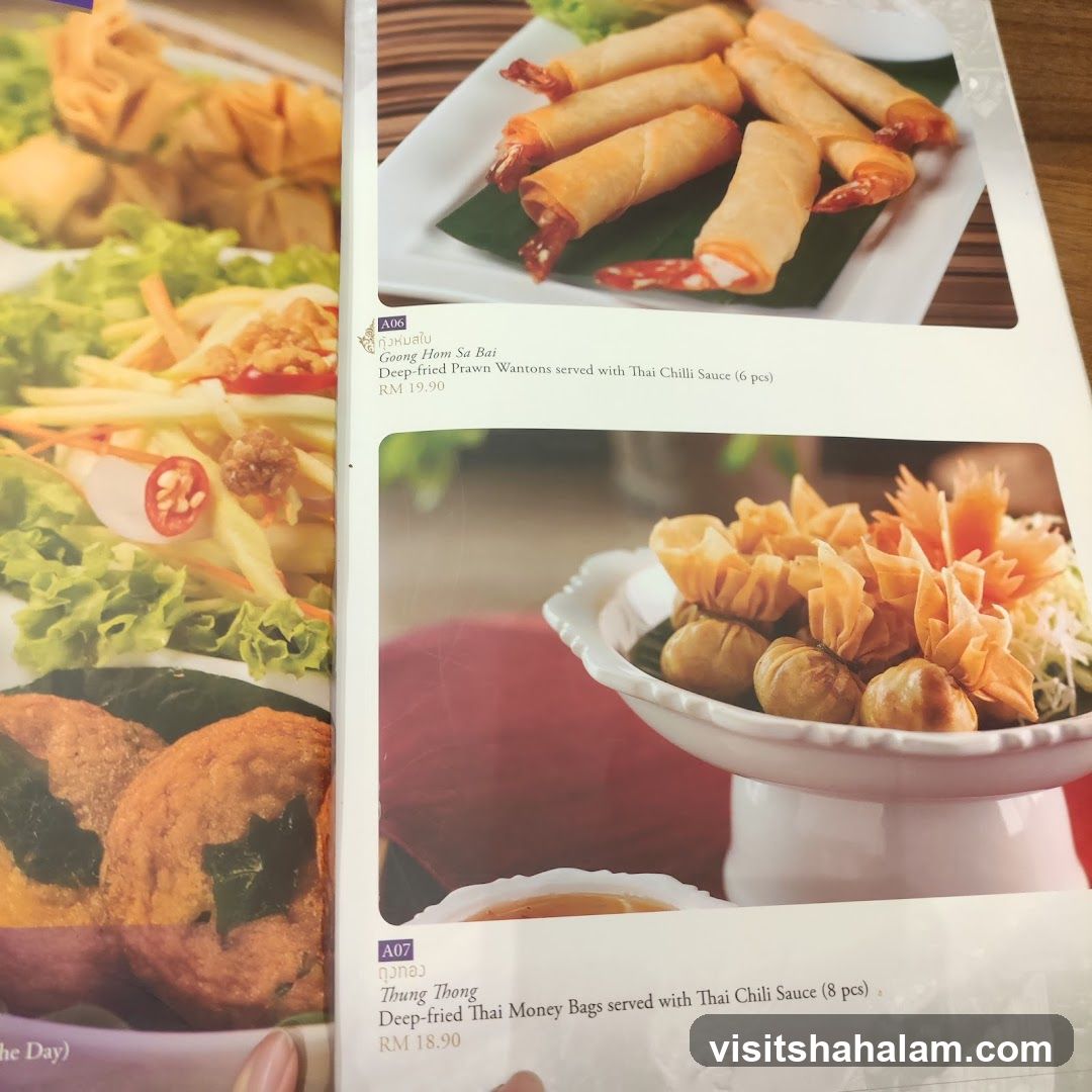 Menu Items