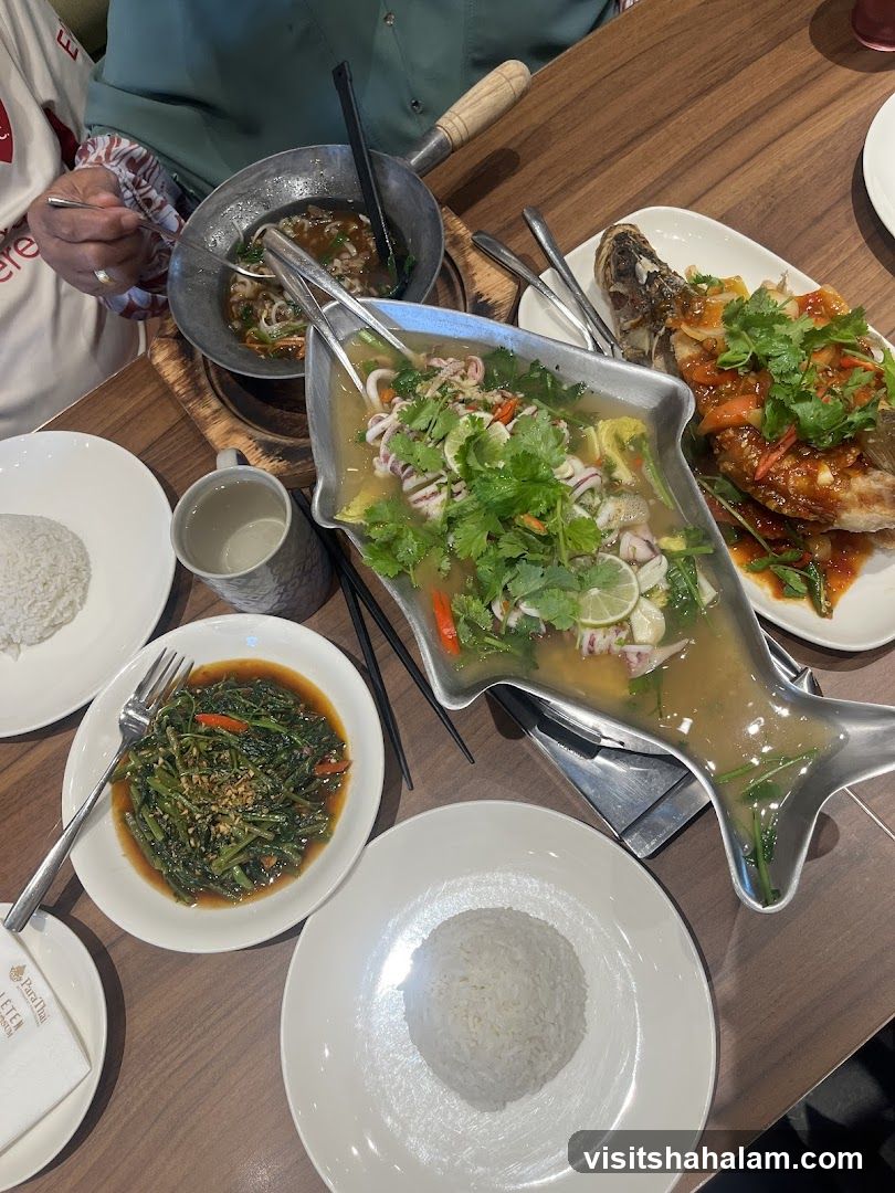 Thai Food Spread