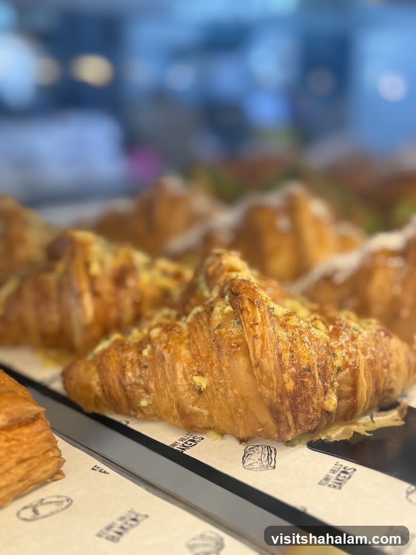 Garlic Herb Croissants