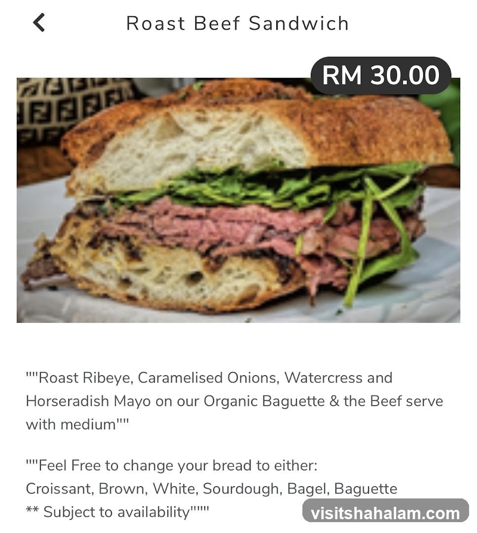 Roast Beef Sandwich