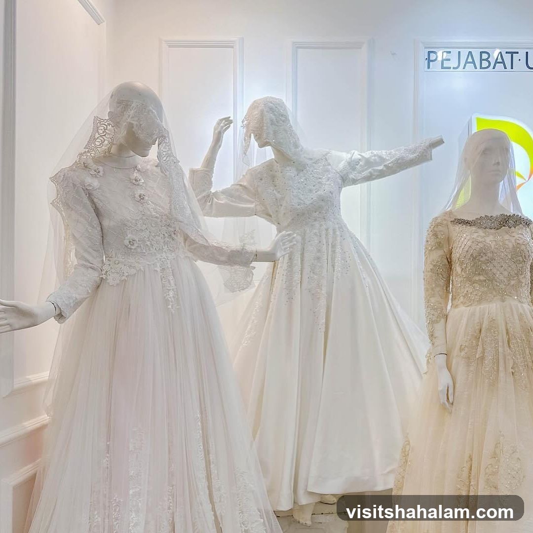 Wedding Dresses on Mannequins
