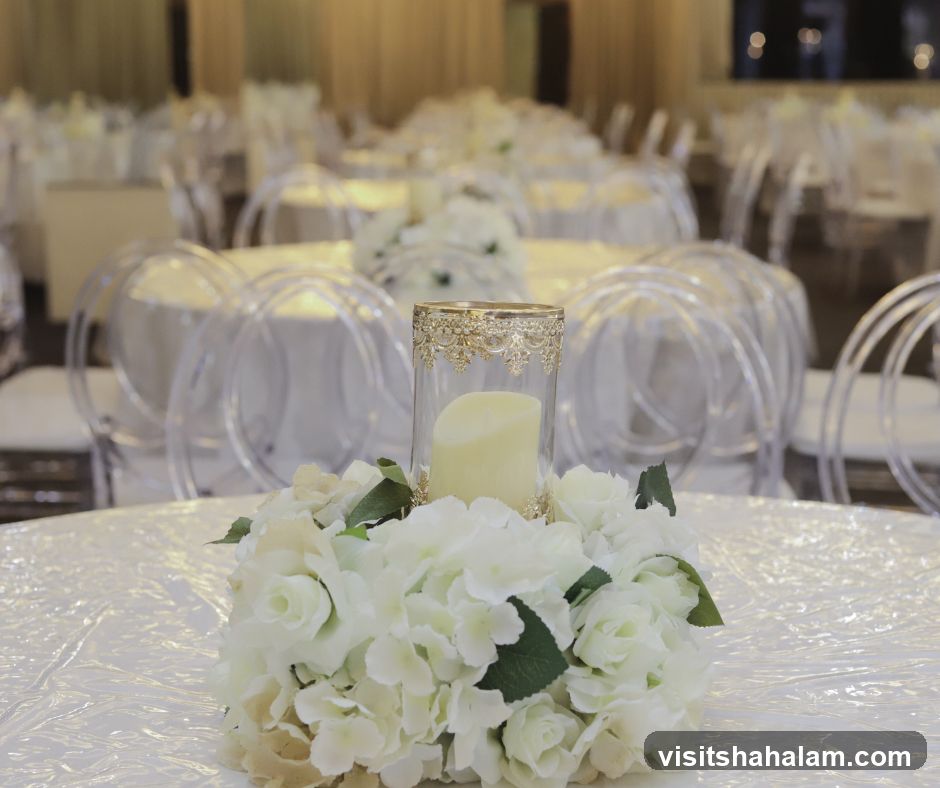 Wedding Reception Setup