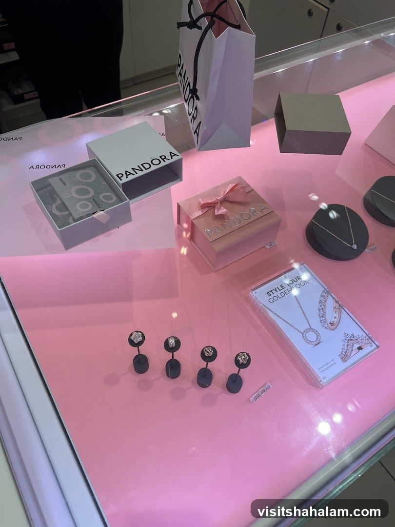 Pandora Jewelry Display