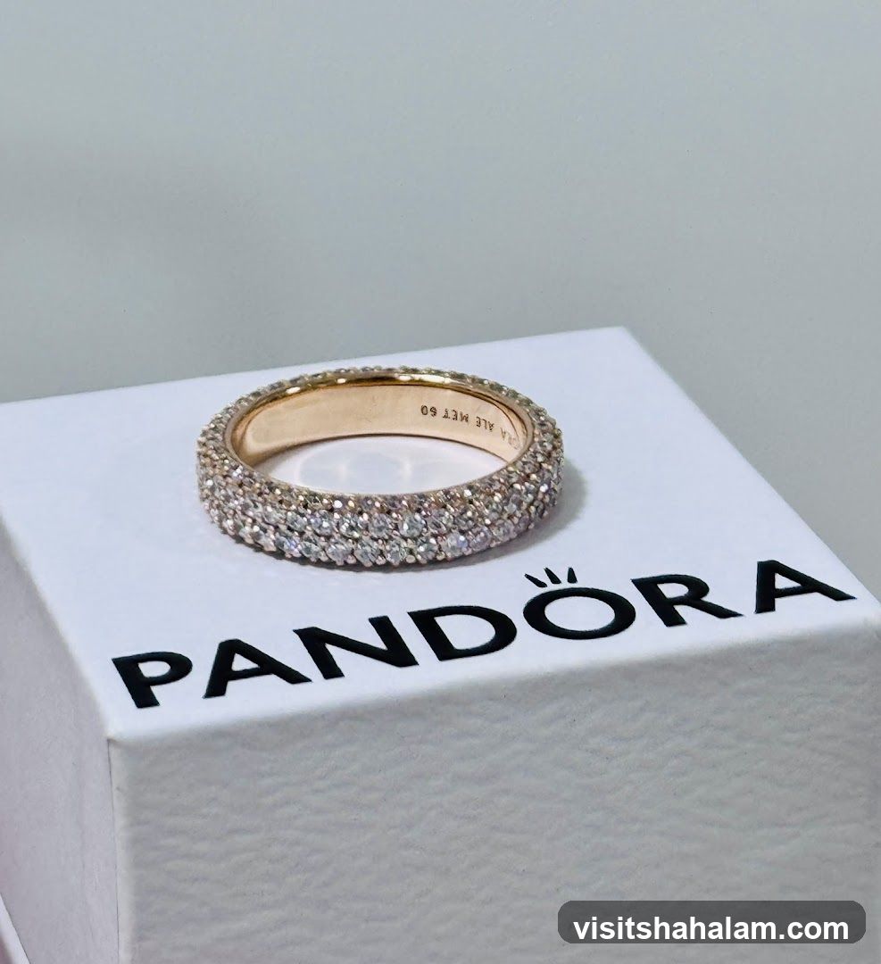 Pandora Ring on Box