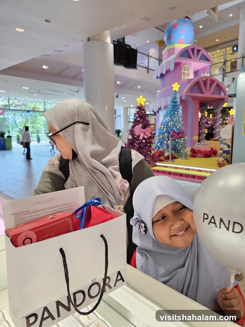 Pandora Shopping Bag and Balloon
