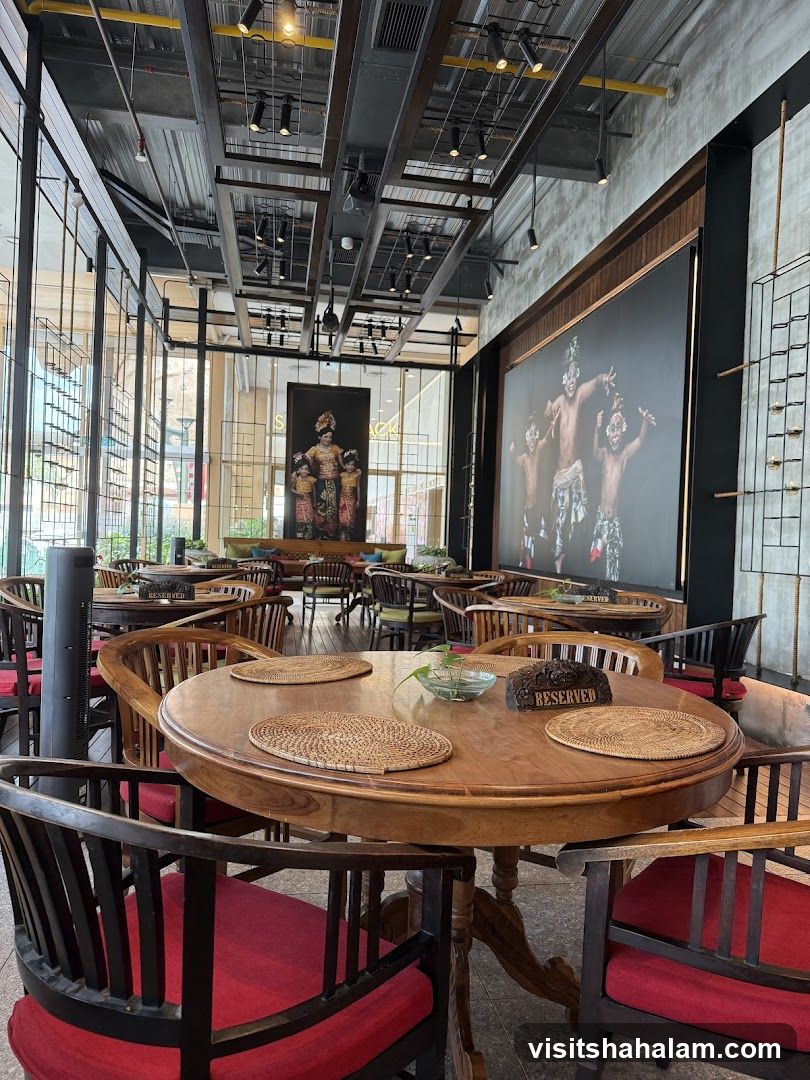 Restaurant Interior with Traditional Seating