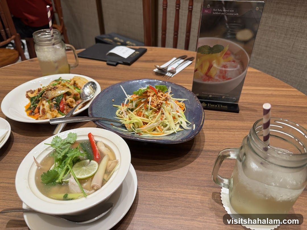 Thai Food Spread