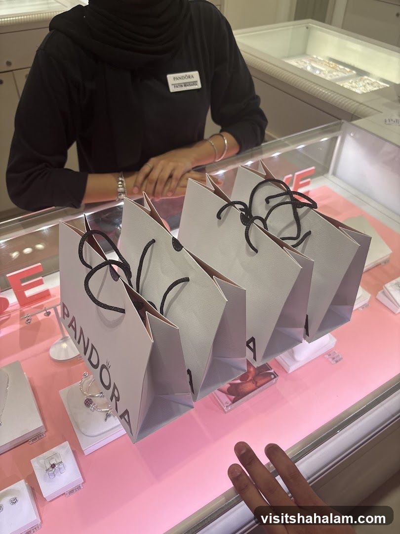 Pandora Shopping Bags