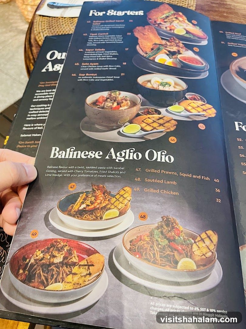 Balinese Aglio Olio